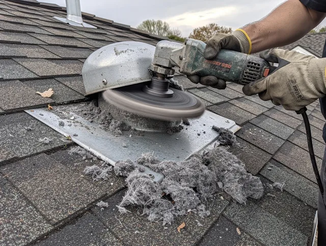 Expert roof dryer vent cleaning by Woodcrest Dryer Vent Cleaning in Woodcrest