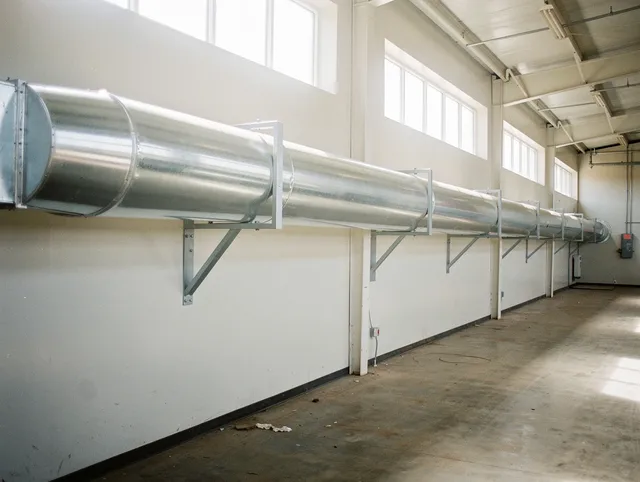 Woodcrest Dryer Vent Cleaning team performing heavy-duty industrial dryer vent cleaning in Woodcrest